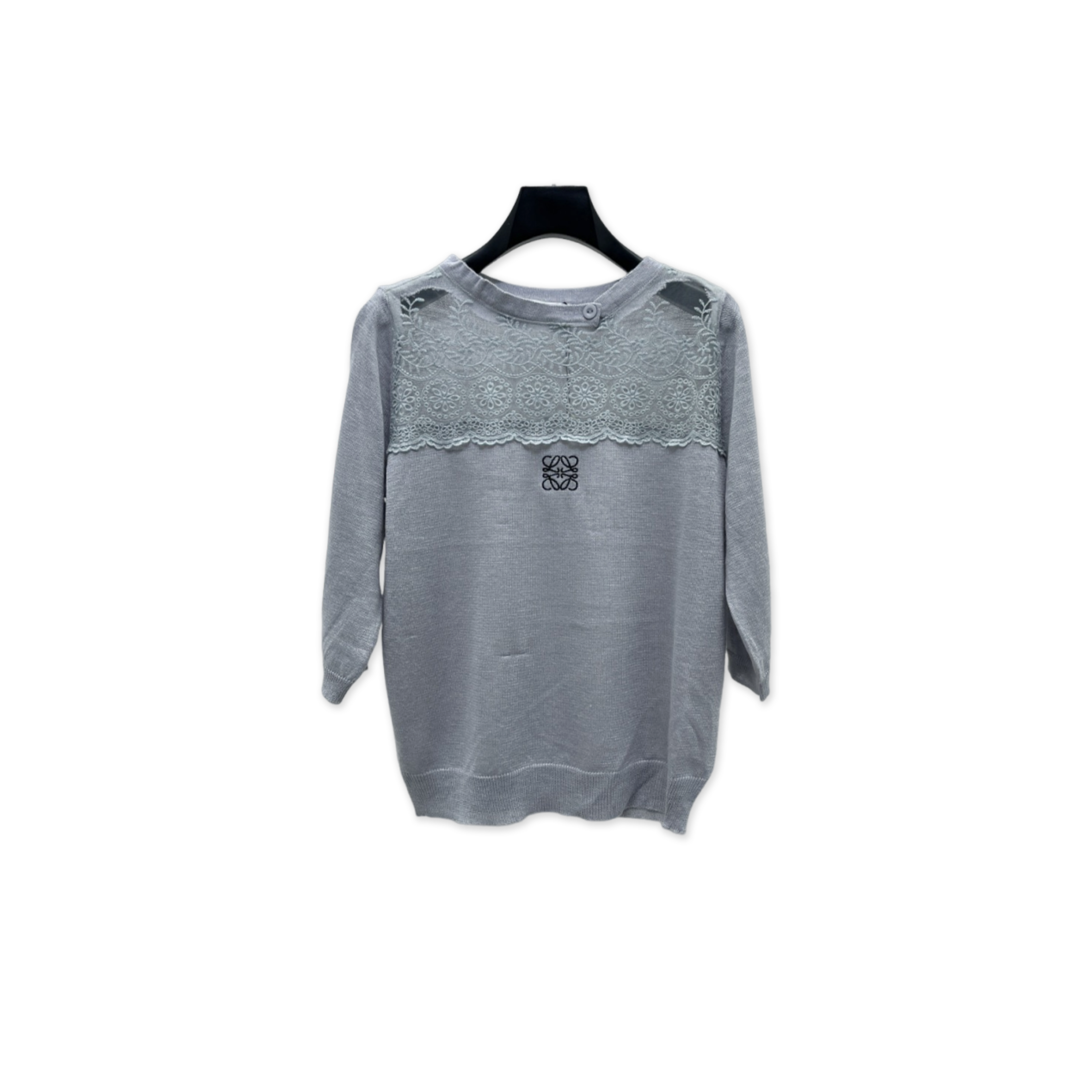 LOEWE CREW NECK KNITTED SHORT SLEEVE